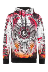 CL470 Sudadera para hombre estampada