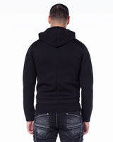 CJ137 Chaqueta negra para Hombre