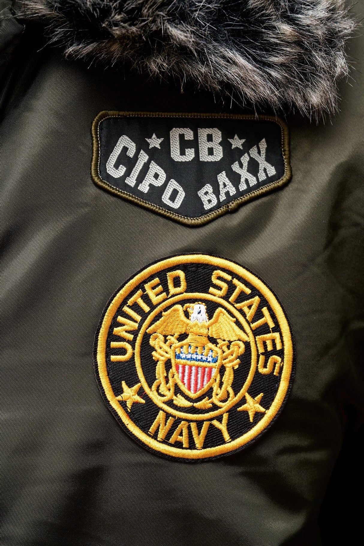 CM108 chaqueta de invierno para hombres verde
