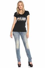 WD421 Jeans Slim-Fit avec un rivet Stock