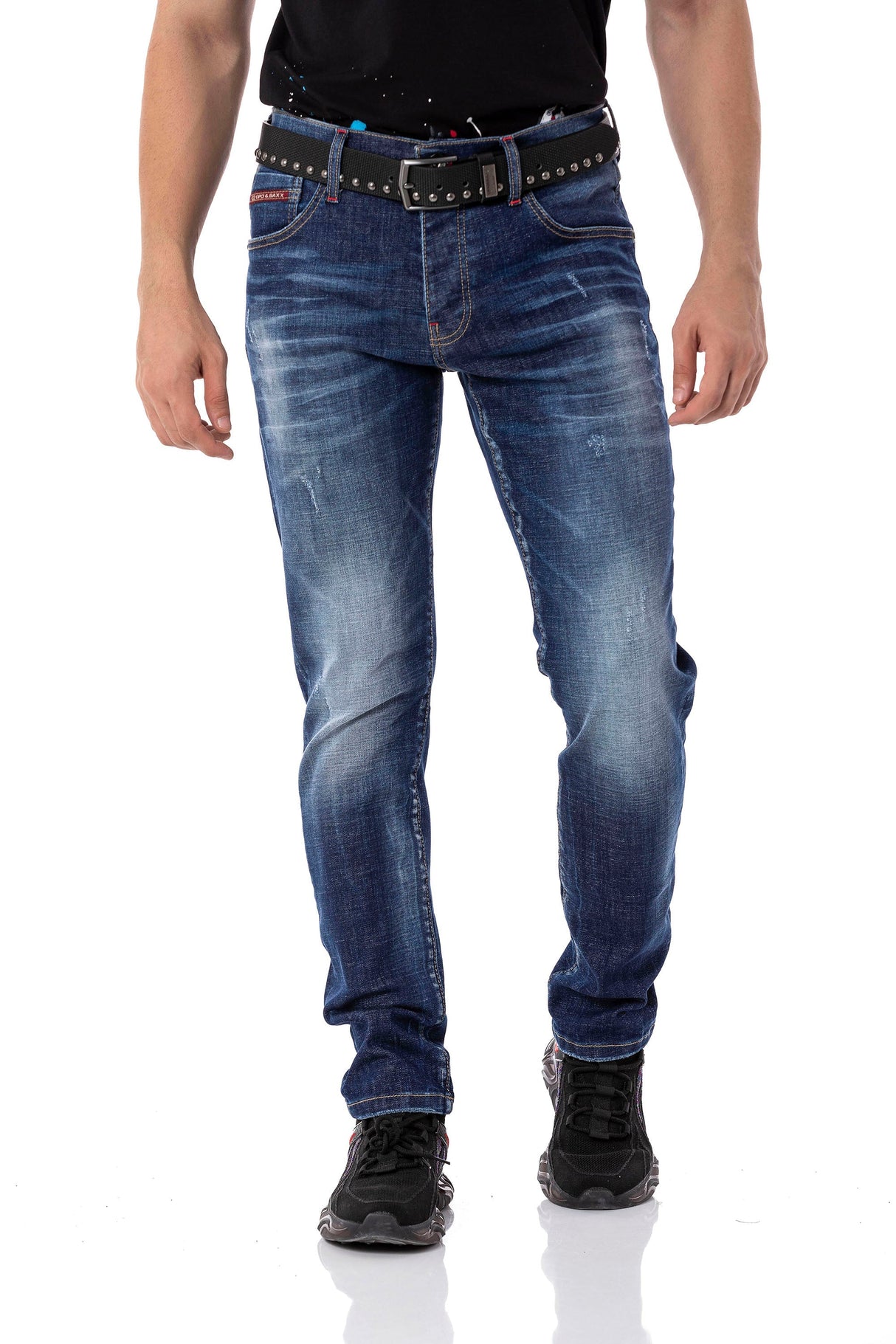 CD804 Jeans rectos para Hombre