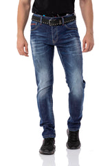 CD804 Jeans rectos para Hombre