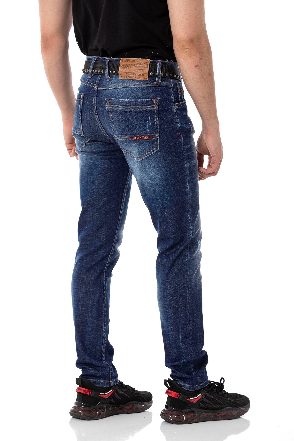 CD804 Jeans rectos para Hombre