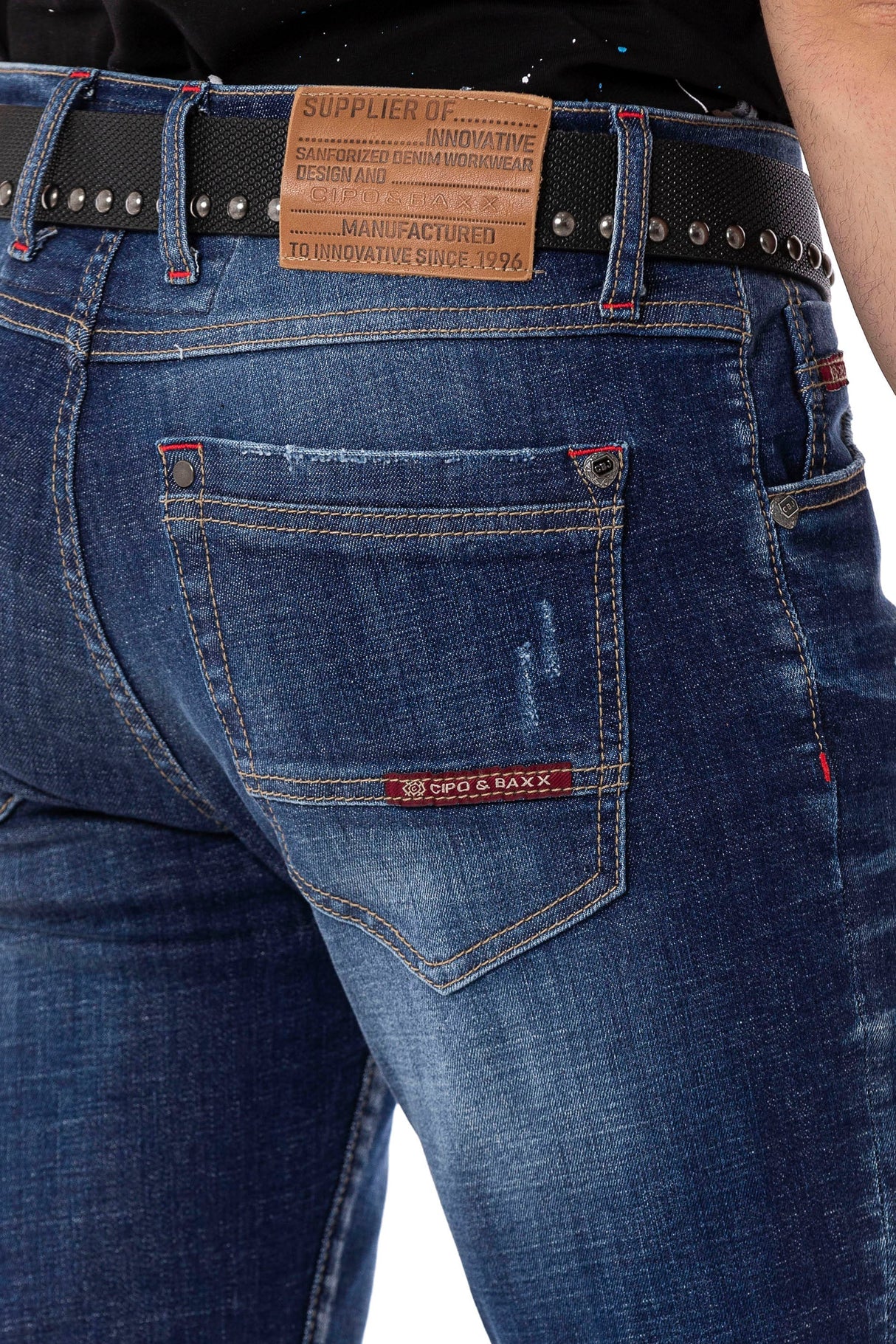 CD804 Jeans rectos para Hombre