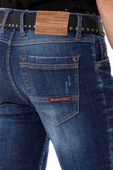 CD804 Jeans rectos para Hombre
