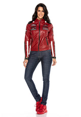 WJ182 DAMEN LEATHER JACKET