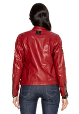 WJ182 DAMEN LEATHER JACKET