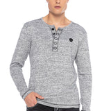 CL423 T-SHIRT À MANCHES LONGUES POUR HOMMES