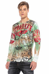 CL401 MAGLIA A MANICHE LUNGHE PER UOMO