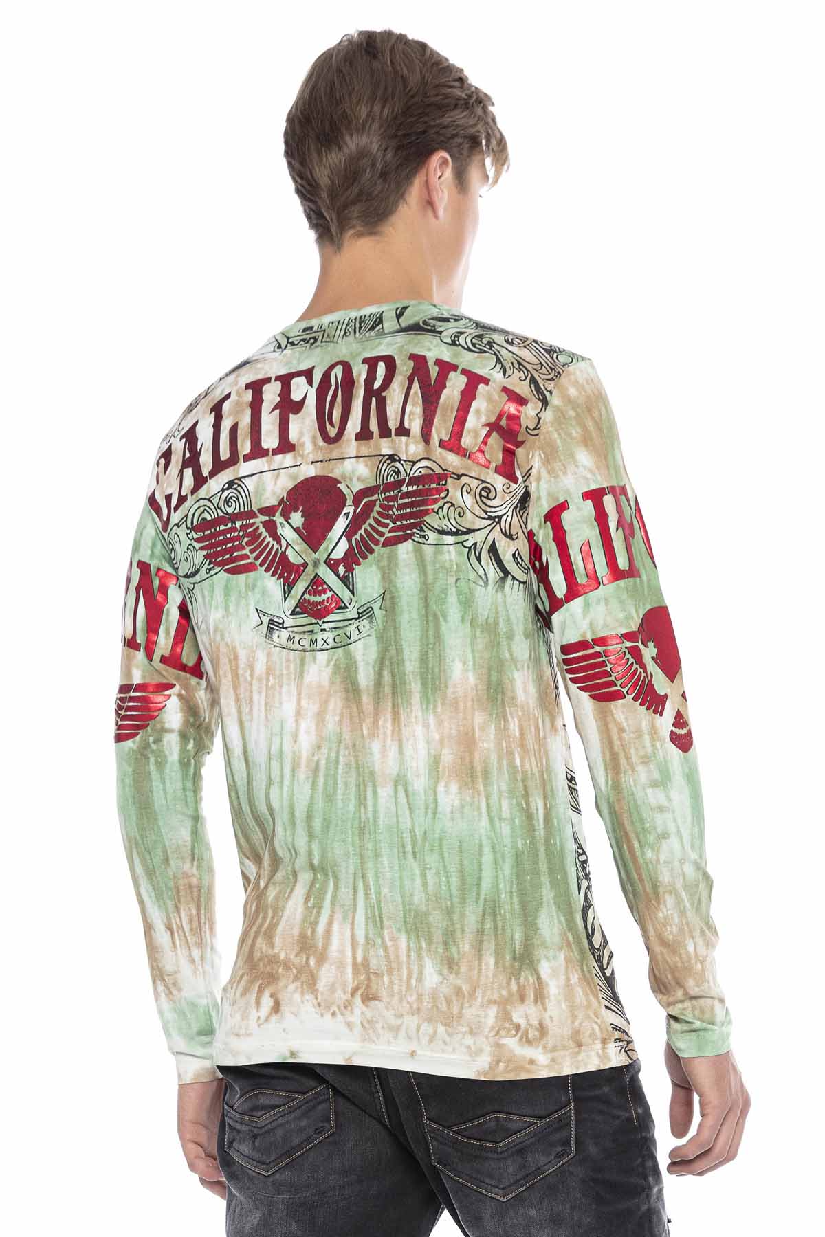 CL401 MAGLIA A MANICHE LUNGHE PER UOMO