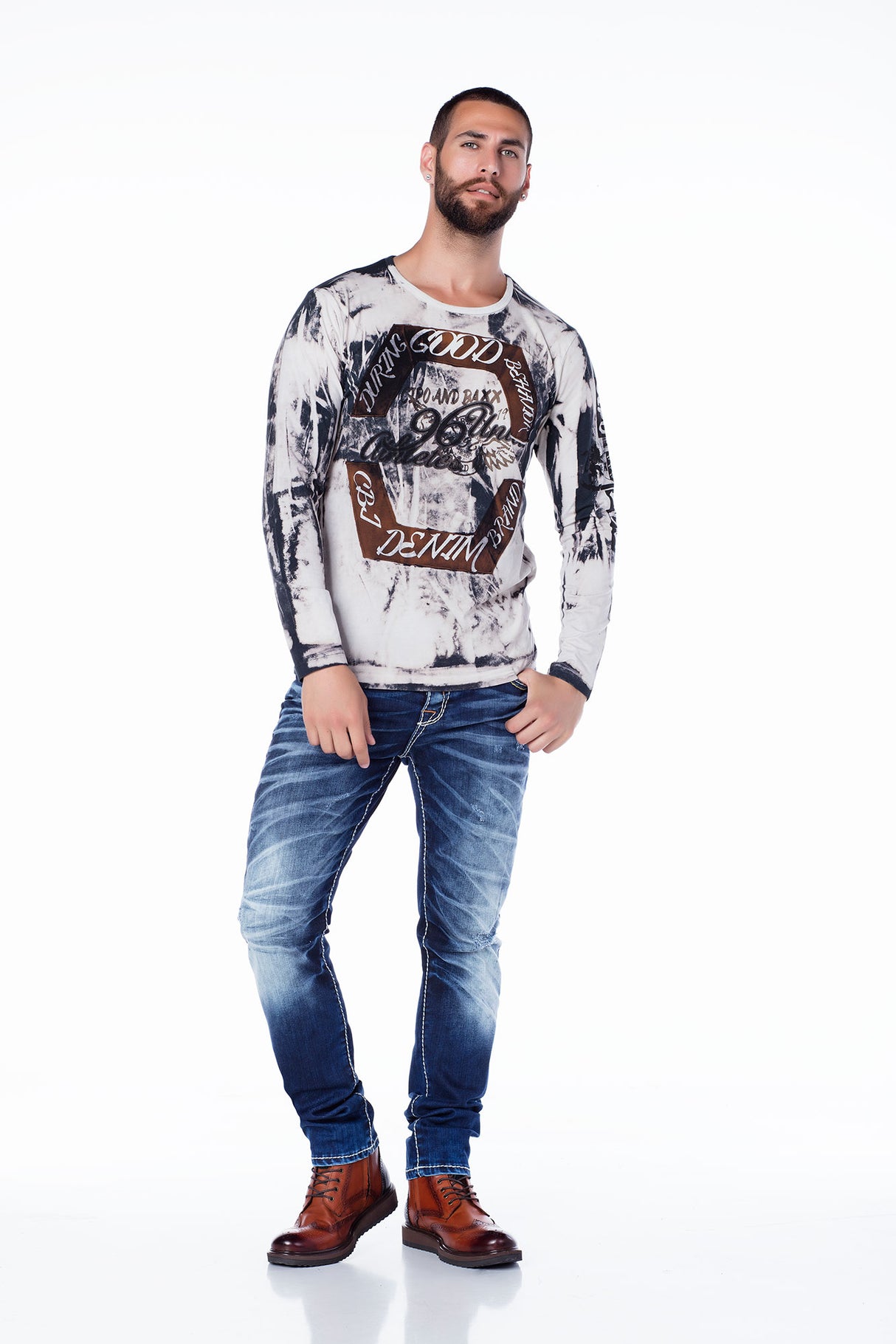 CL219 CAMISETA DE MANGA LARGA PARA HOMBRE