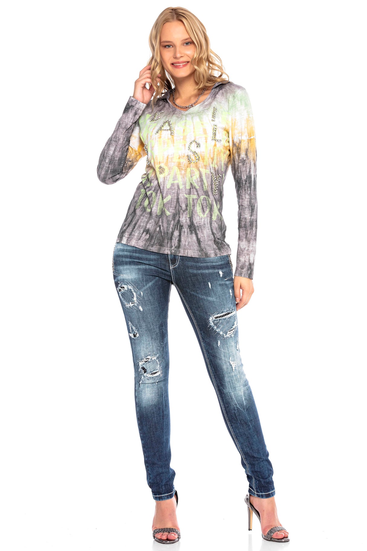 WL237 T-SHIRT À MANCHES LONGUES FEMME