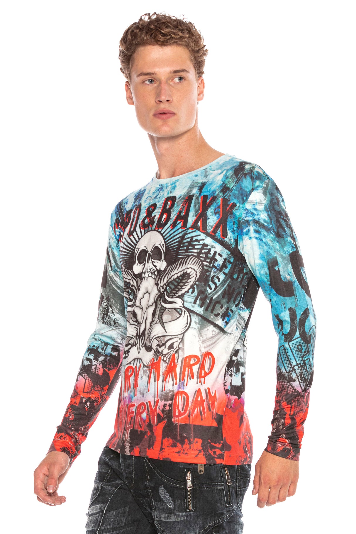 CL399 CAMISETA DE MANGA LARGA PARA HOMBRE