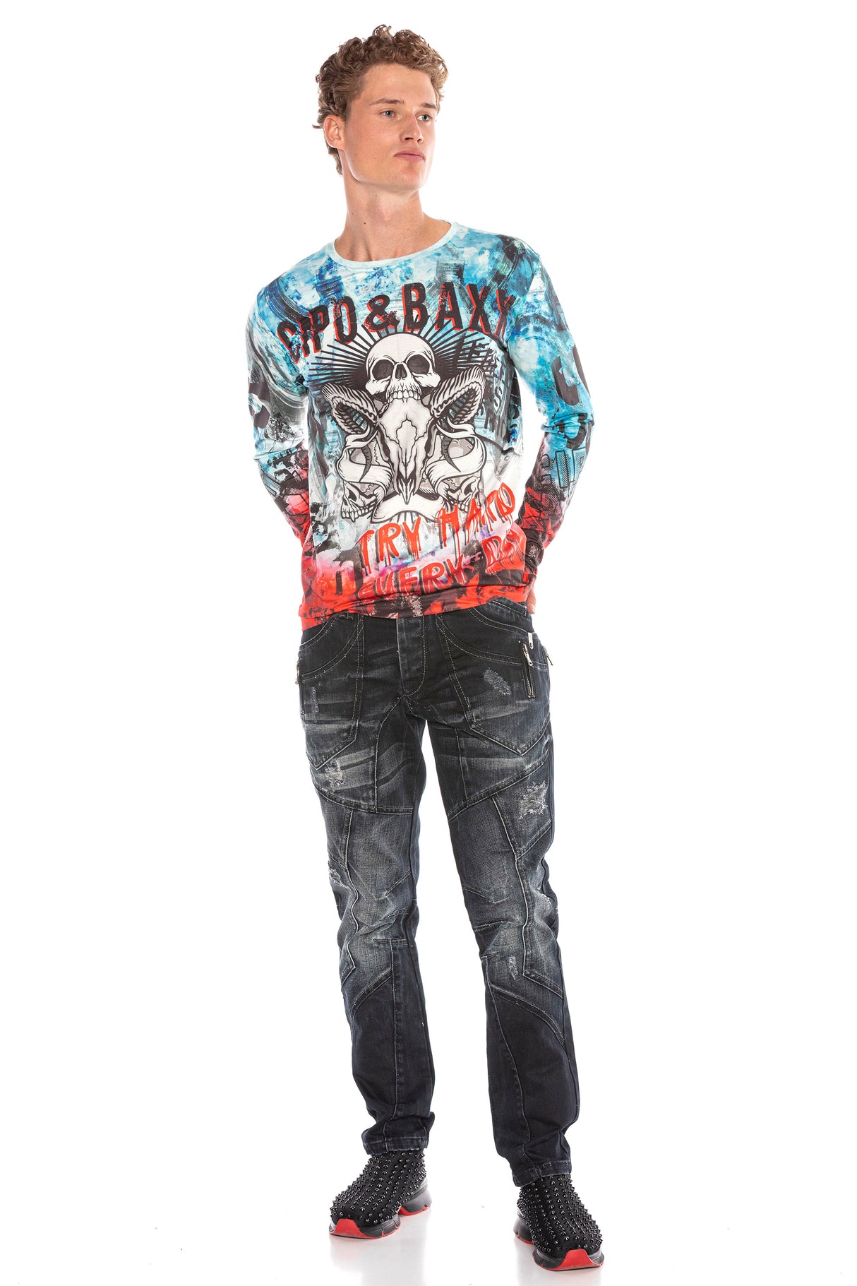 CL399 CAMISETA DE MANGA LARGA PARA HOMBRE