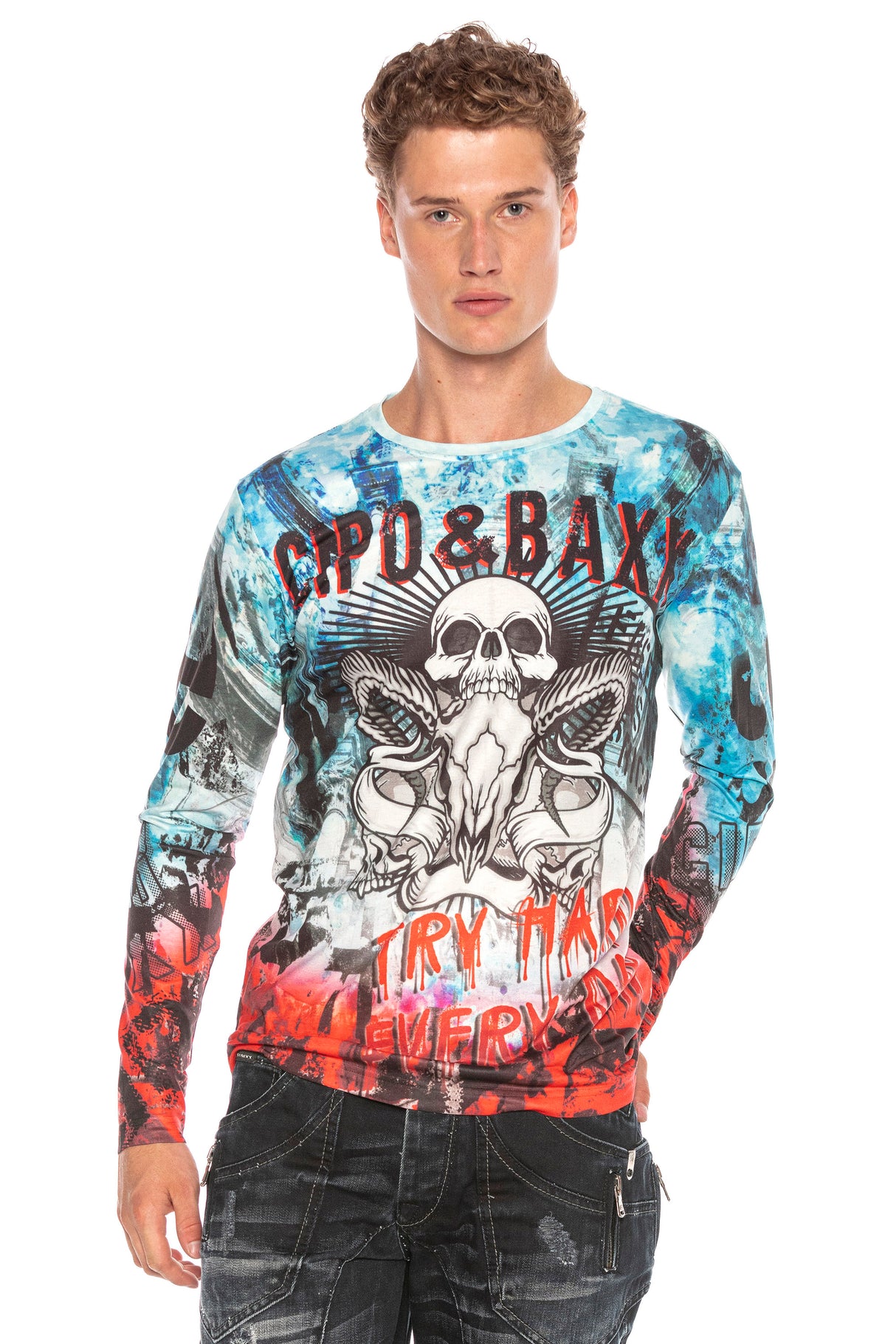 CL399 CAMISETA DE MANGA LARGA PARA HOMBRE