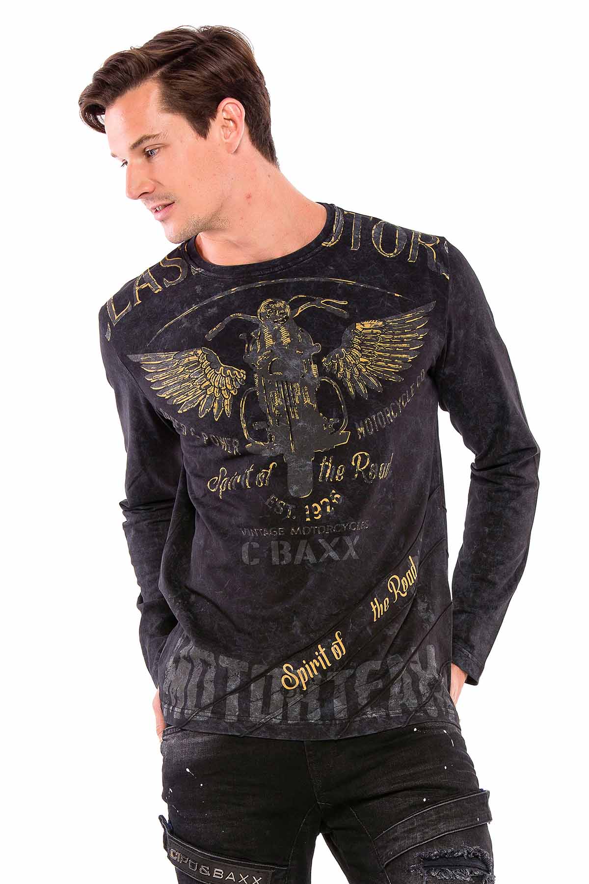 CL348 CAMISETA DE MANGA LARGA PARA HOMBRE