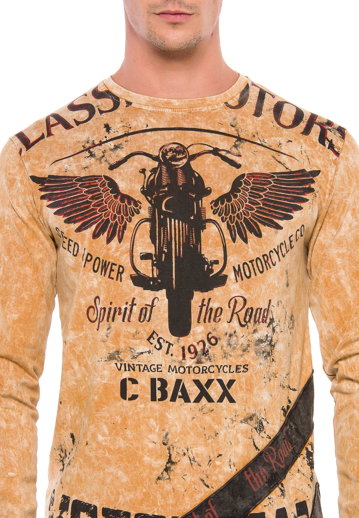 CL348 CAMISETA DE MANGA LARGA PARA HOMBRE