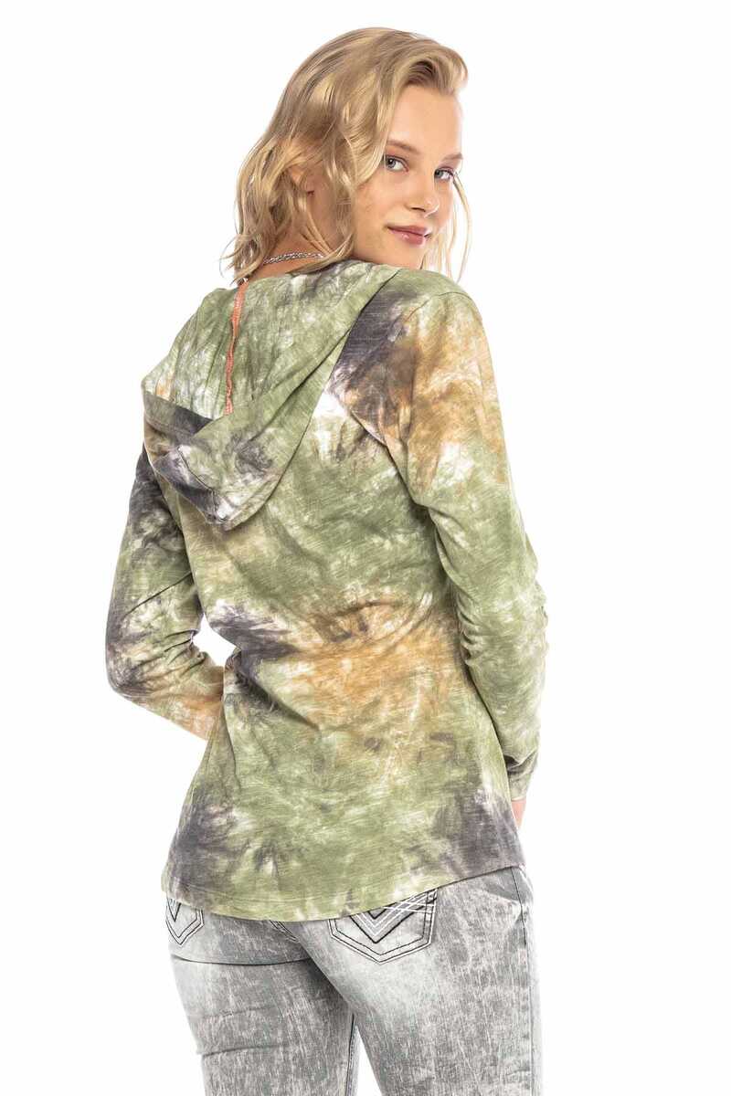 WL237 bluzka damska w stylu batikowym