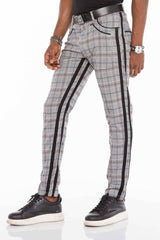 CD532 Pantalones de tela Casual para hombres 