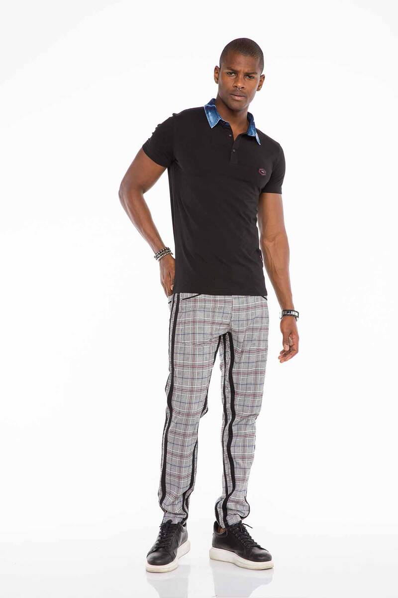 CD532 Pantalones de tela Casual para hombres 