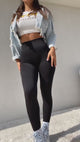 WY195 Leggings Fitness para mujer