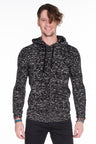 CP153 sweter męski z kapturem