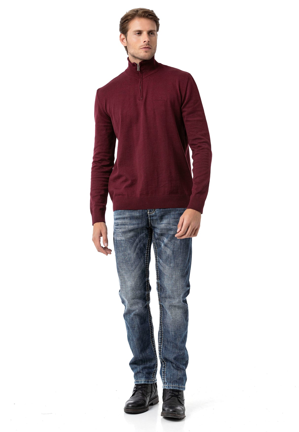 CP283 Jersey de Punto para Hombre