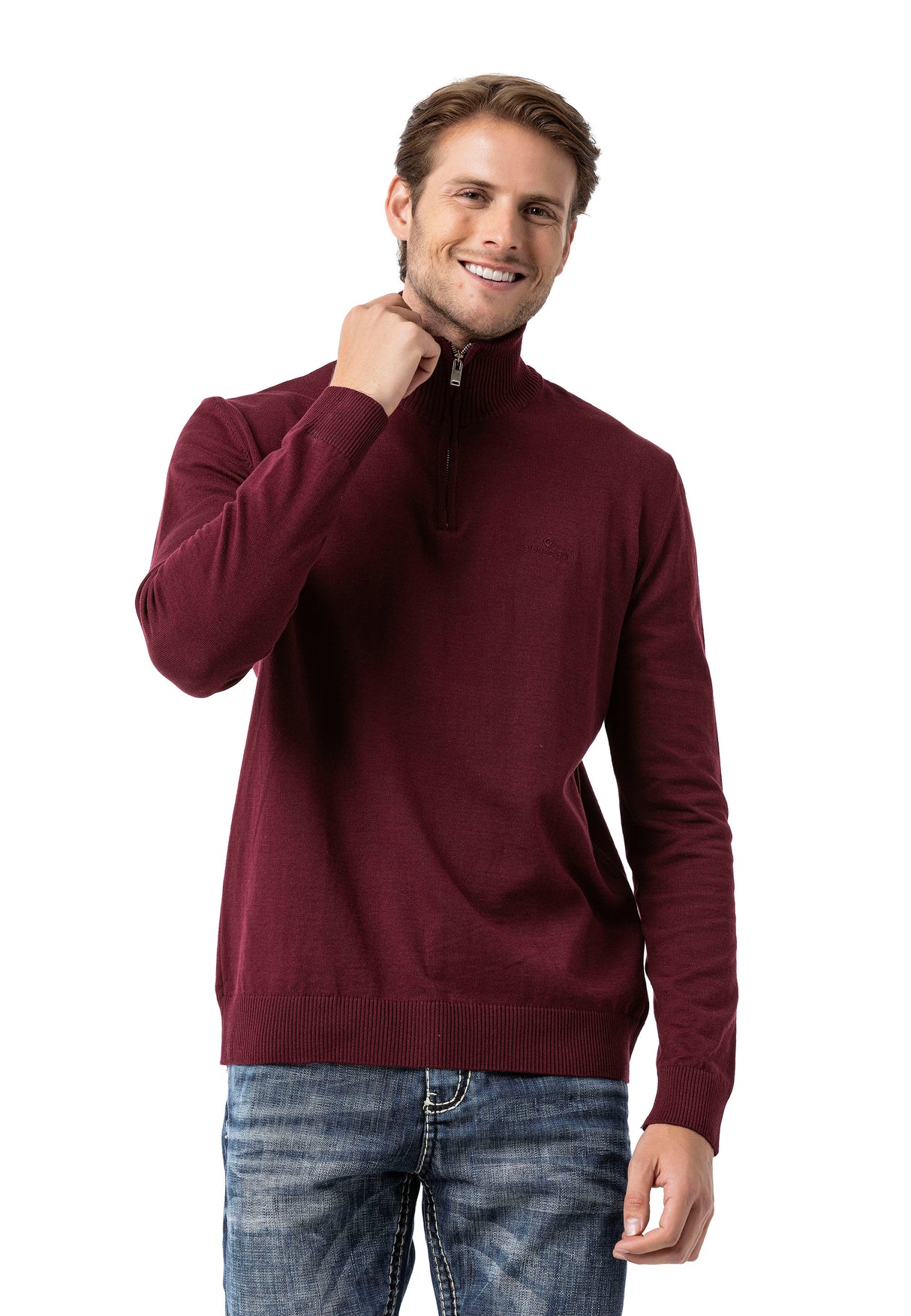 CP283 Jersey de Punto para Hombre