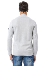 CP290 Sweat-shirt à col zippé pour homme – Le confort du coton rencontre le style sportif