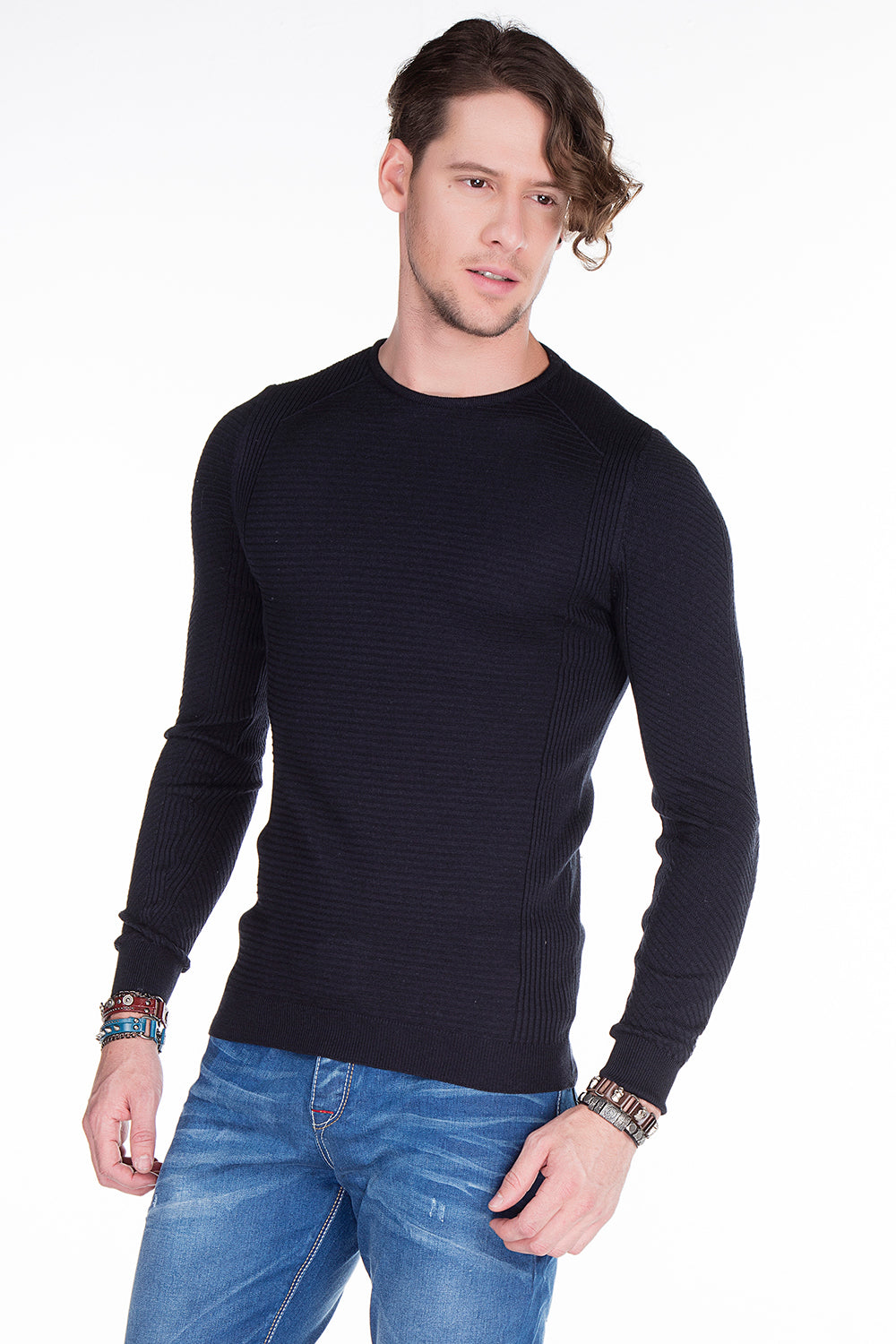 CP152 Black Herren -pullover