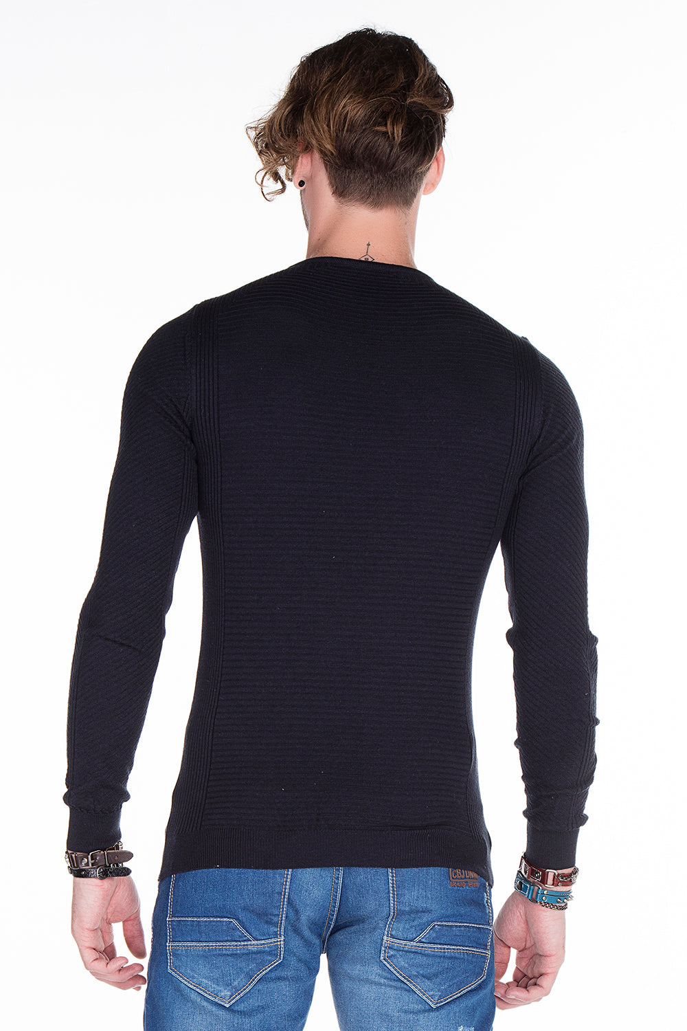 CP152 Black Herren -pullover