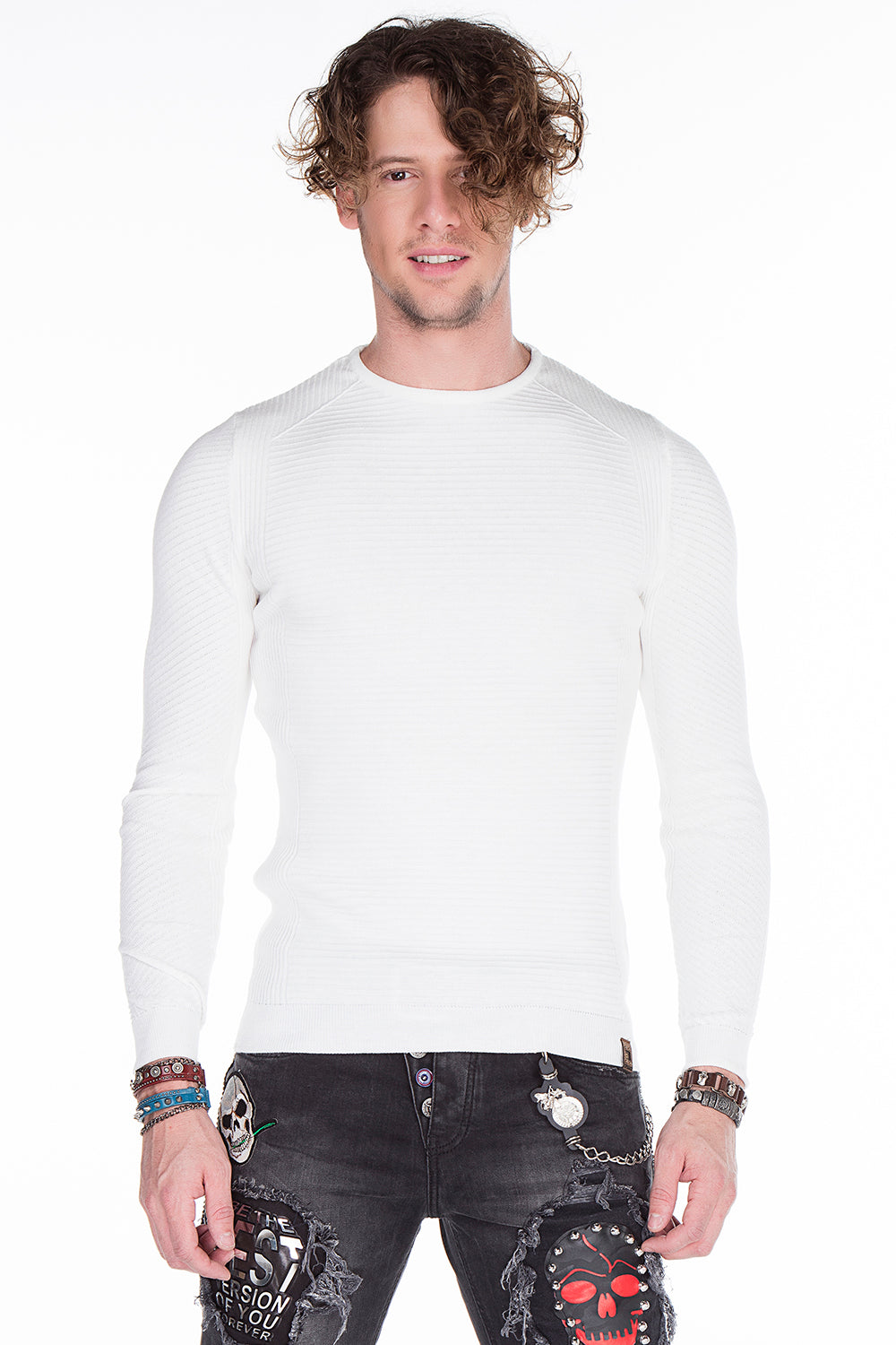 CP152 Black Herren -pullover