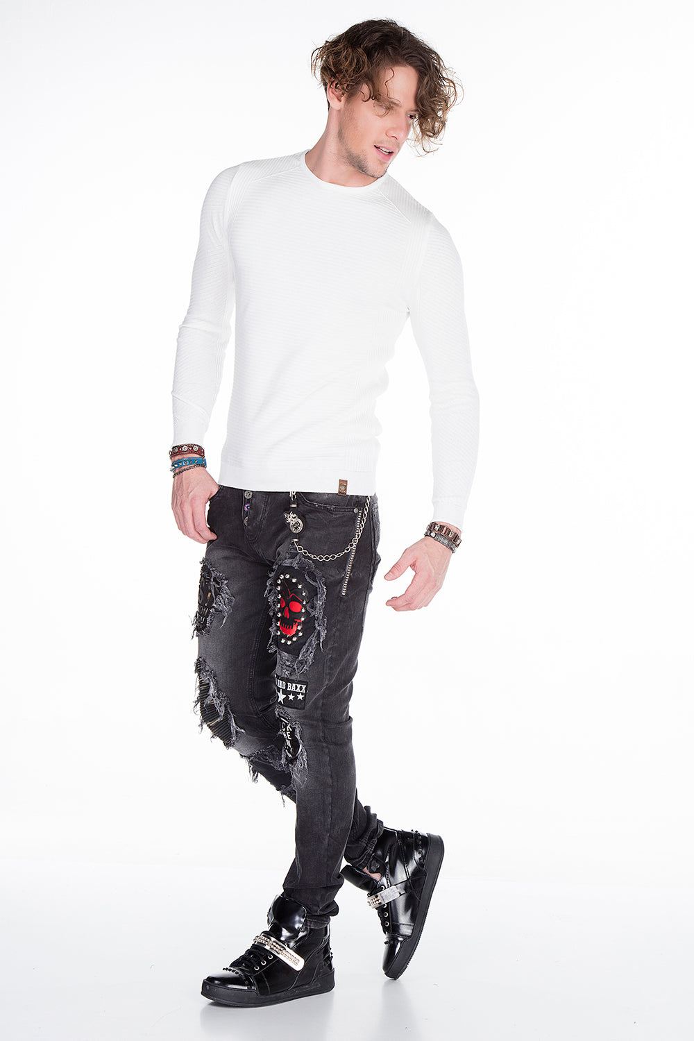 CP152 Black Herren -pullover