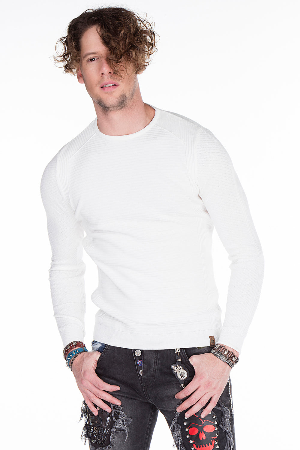 CP152 Black Herren -pullover