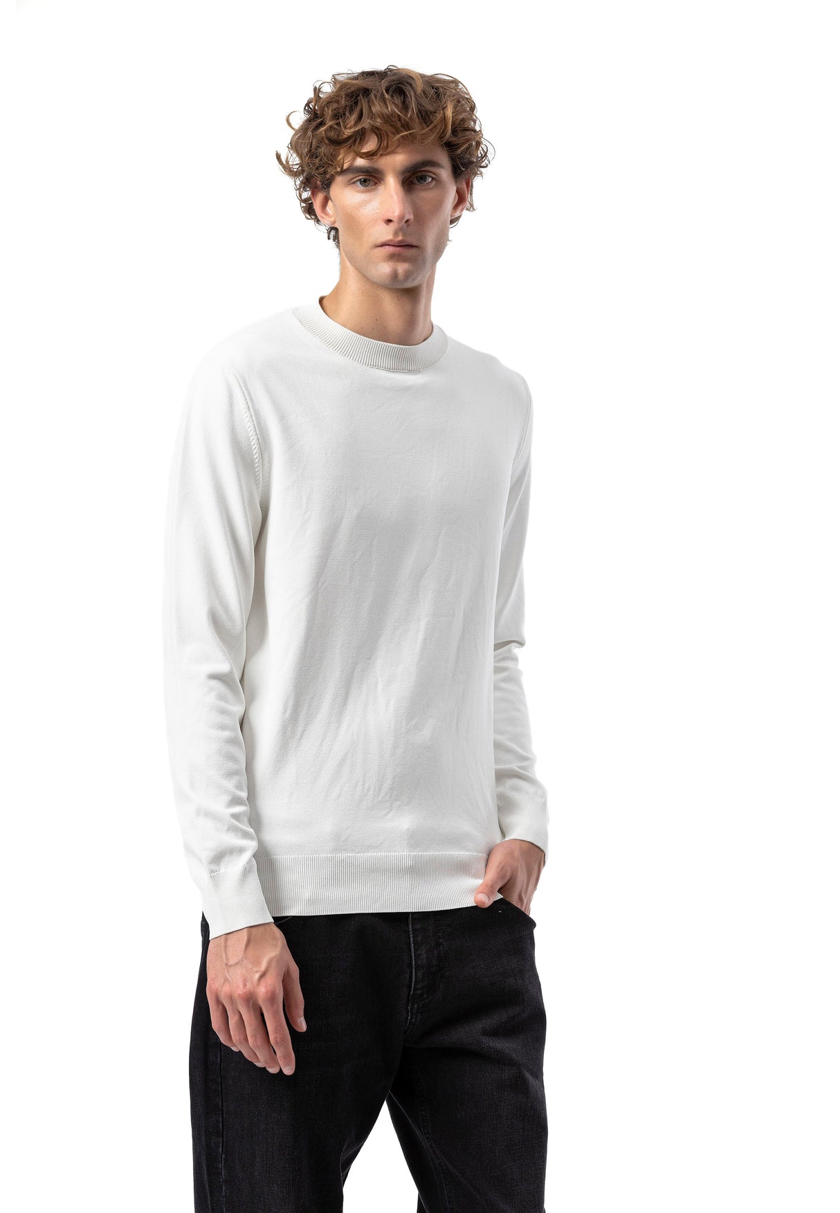BP206 Pull homme Coupe régulière