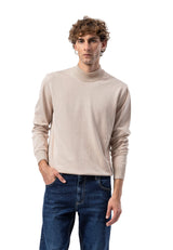 BP201 Pull homme avec col montant – Coupe régulière