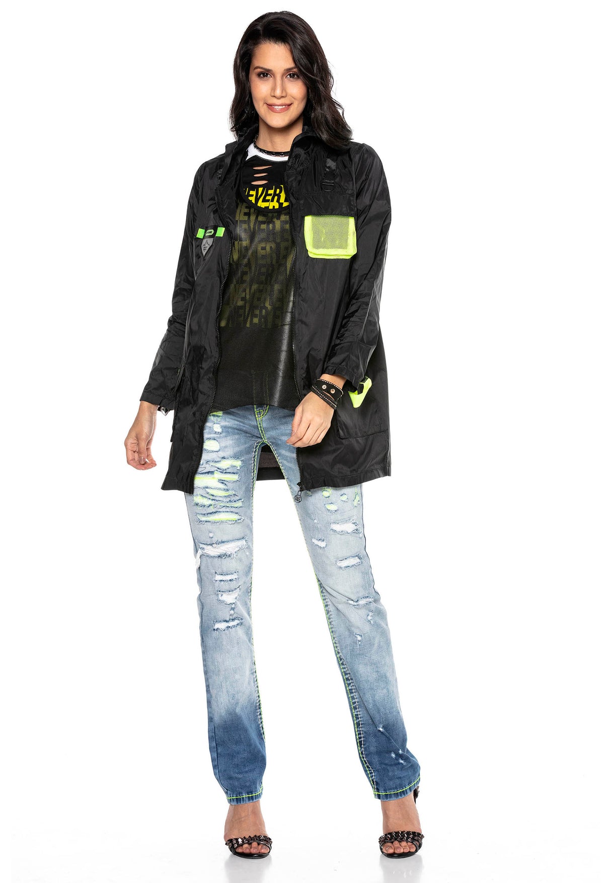 WJ188 IMPERMEABLE PARA MUJER