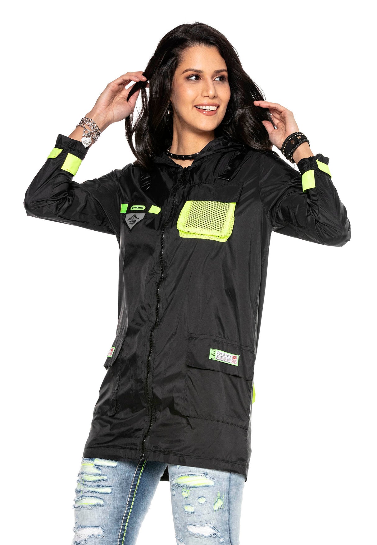 WJ188 IMPERMEABLE PARA MUJER
