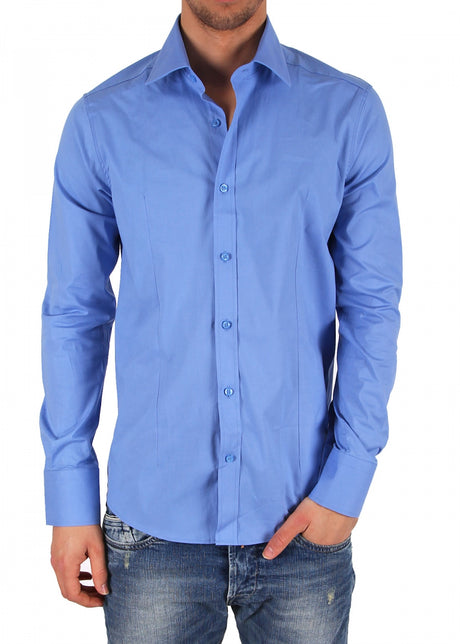 CB-1067 Stilvolles Herrenhemd mit hellem Look