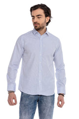 CH176 Camisa de negocios para hombres con un collar clásico de camisa