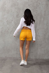 WK195 Shorts de mujer con bolsillos
