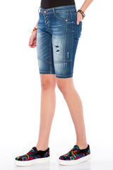 WK153 Capri desgastado para Mujer