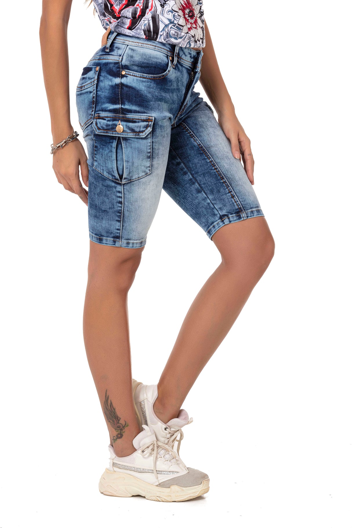 WK179 Capri Cargo para Mujer