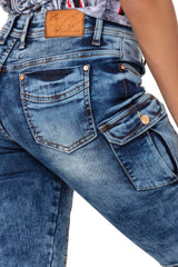 WK179 Capri Cargo para Mujer