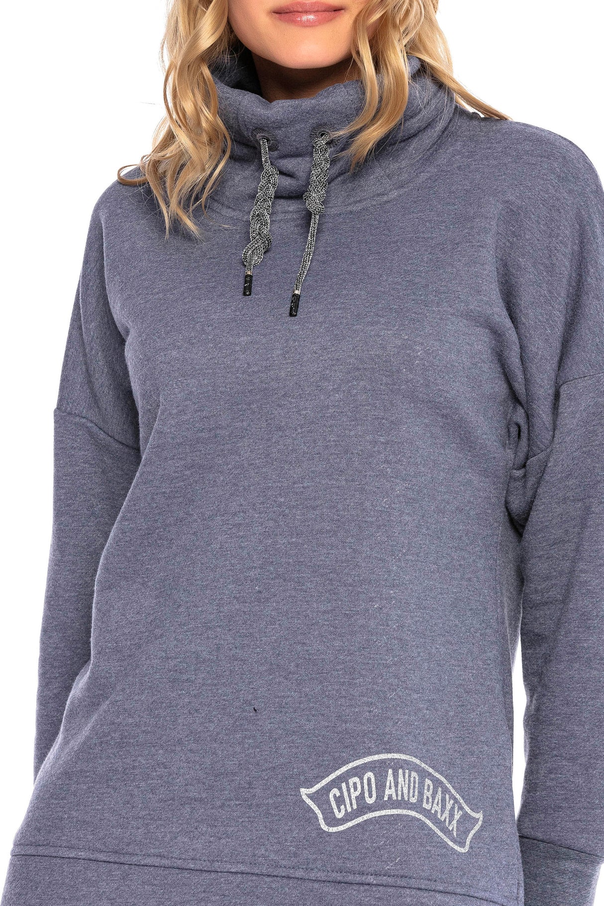 WL248 Sudadera de cuello alto para mujer
