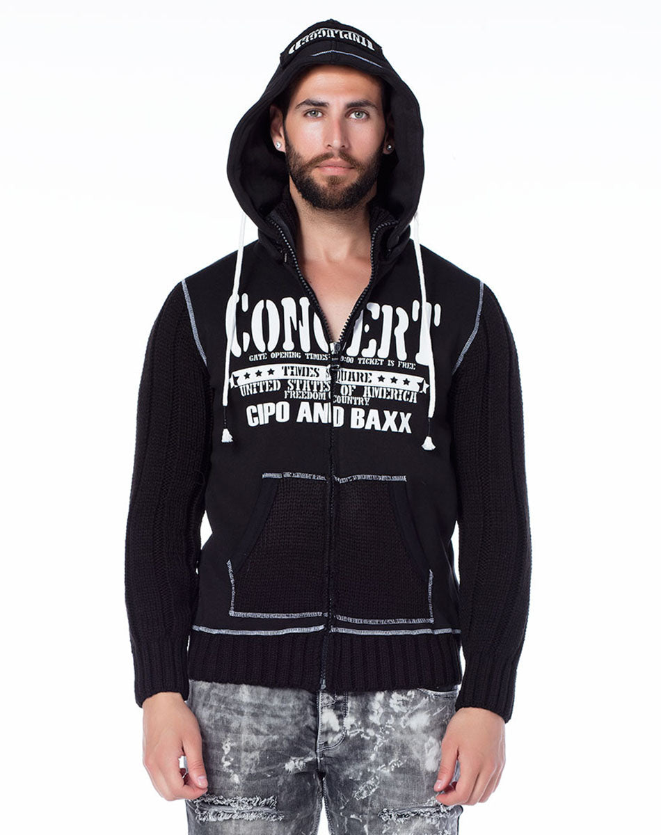 CL188 Zwart Heren Sweatshirt