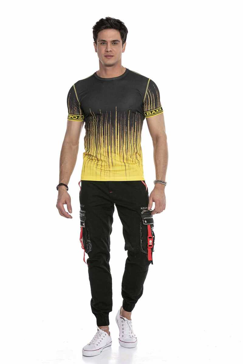 CT630 Men's T-shirt with a fashionable pattern
