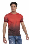 CT630 Men's T-shirt with a fashionable pattern