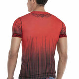 CT630 T-shirt da Uomo con Fantasia alla Moda