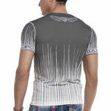 CT630 T-shirt da Uomo con Fantasia alla Moda